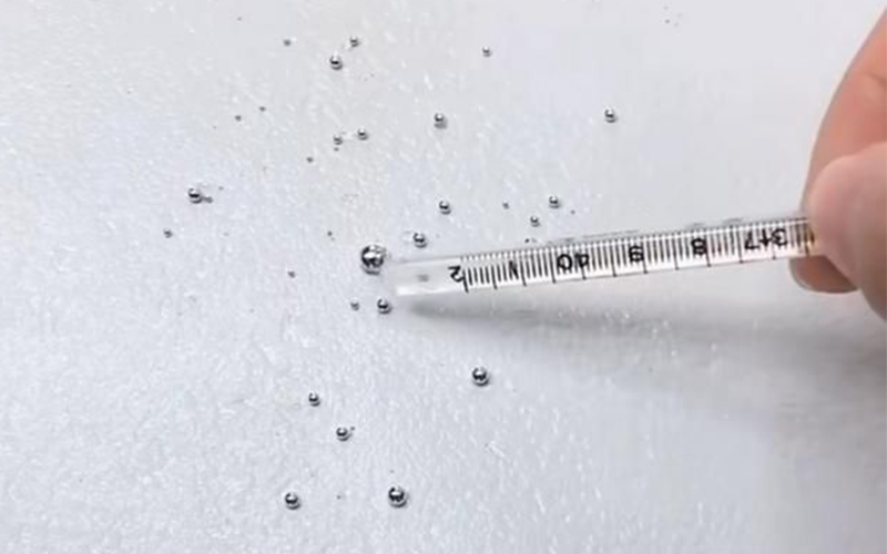 體溫計(jì)水銀打破怎么辦？